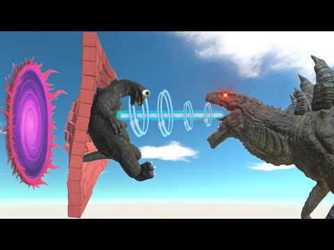 Zilla Epic Roar Throws Him Into the Kaiju Portal to Battle Godzilla - ARBS