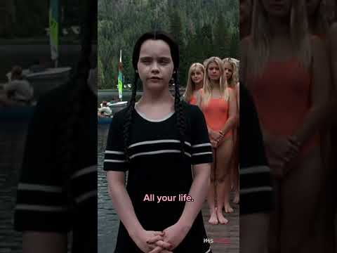 Wednesday Addams Being a Savage ???? #shorts