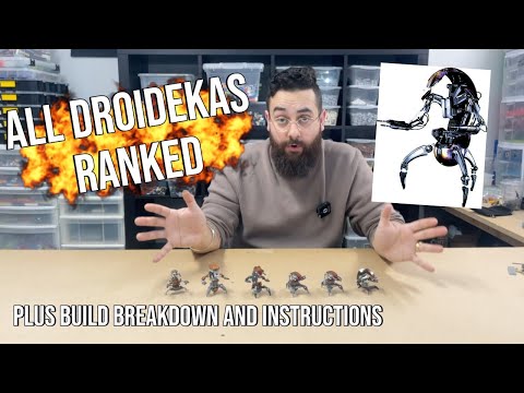 LEGO Destroyer Droids! All Variants vs. Custom Build!
