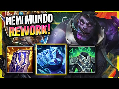 KOREAN CHALLENGER NEW MUNDO REWORK JUNGLE GAMEPLAY! - Challenger Plays Dr Mundo JUNGLE vs Olaf! |