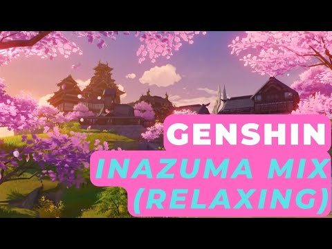 Relaxing Genshin OST (原神) from Inazuma soundtrack, almost 1 HOUR extended