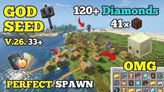 Download lagu 🔥Ultimate [God Seed] For Minecraft 26.33  Bedrock & PE | 5 Blacksmith Village Seed | Best Seed mp3