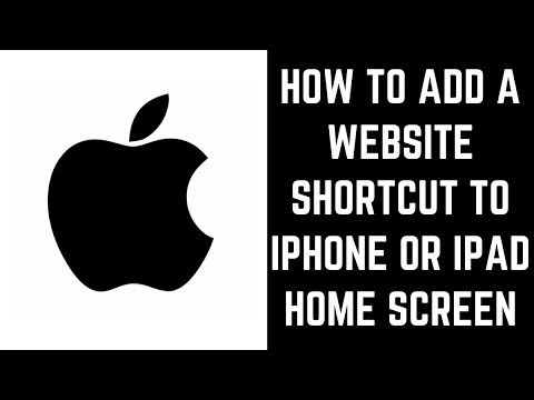 How to Add a Website Shortcut to iPhone or iPad Home...