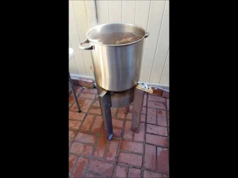 Blichmann burner, making a brown ale