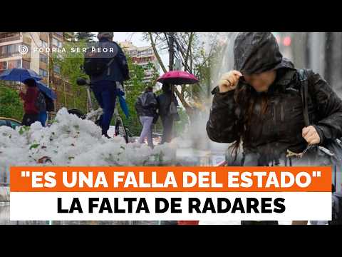 “Es una falla del Estado”: Exdirector de Sernapred por la falta de radares tras tormenta en Santiago