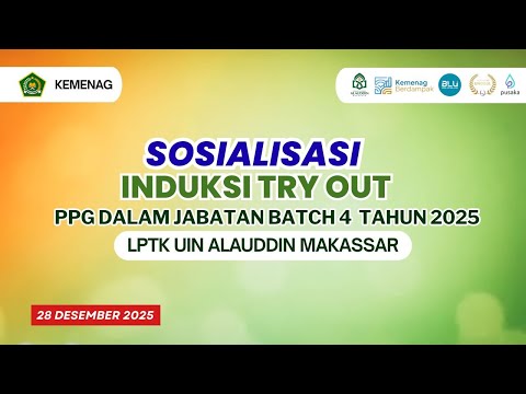 Sosialisasi Induksi Try Out PPG Dalam Jabatan Batch 4 Tahun 2025