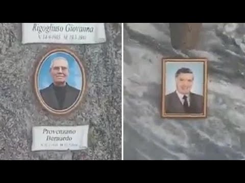 L’omaggio sulla tomba di Provenzano e Riina: il video con la famiglia nel cimitero di Corleone
