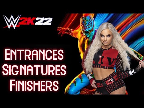 WWE 2K22 Entrances/Signatures/Finishers: Liv Morgan