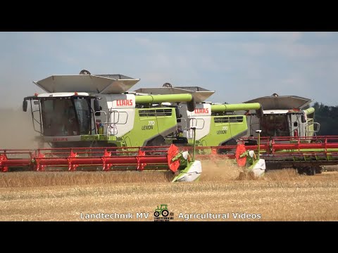 Claas - Fendt - John Deere - ++ / Getreideernte - Grain Harvest  2021