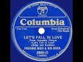 1933 Fred Rich - Let’s Fall In Love (Phil Regan, vocal)