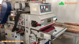 Máy cắt phôi ben hơi WM-18, máy bào 2 mặt WM-635ARD Woodmaster