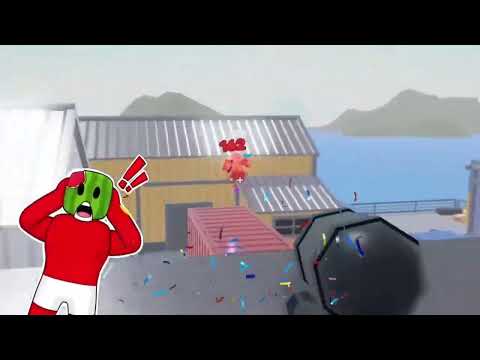 Sunny and Melon get into @Foltyn game in Roblox Rivals (THEY WON)