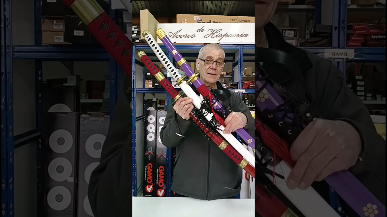 Pack 3 Katanas de Zoro con Cinturón