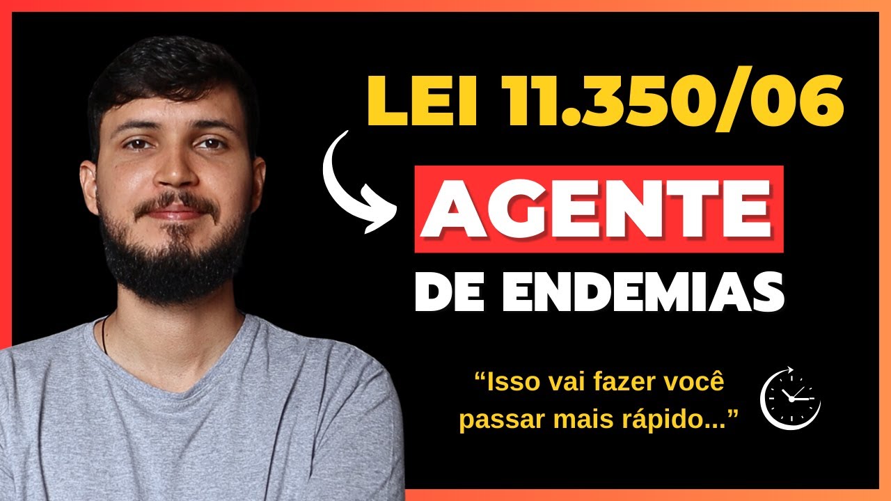 AGENTE DE ENDEMIAS: O Que Estudar? | Questões Comentadas Para ACE