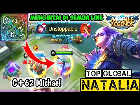 Map Control Natalia With 21 Enemy Kills! By Michael Top Global Natalia - MOBILE LEGENDS
