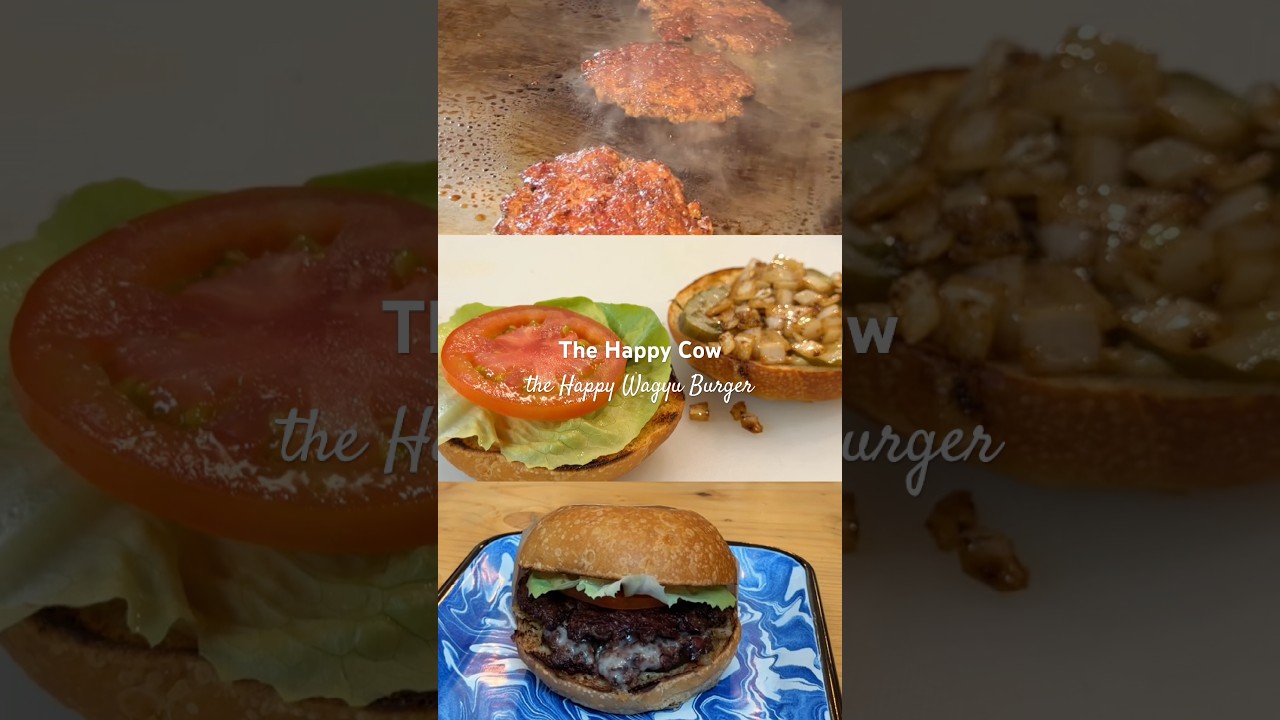 The Happy Cow feature The Happy Wagyu Burger