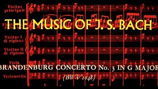 JS Bach / Thurston Dart, 1958: Brandenburg Concerto No. 3 in G Major BWV 1048