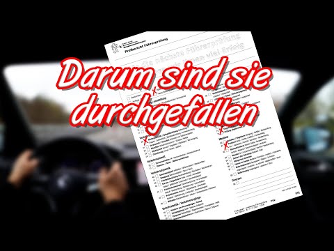 Why learner drivers failed - Three examples of the practical driving test