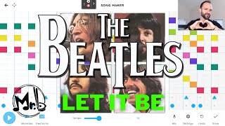 LET IT BE on Chrome Music Lab