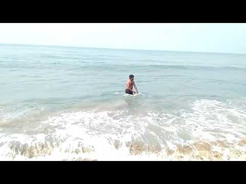 Chennai Beach with Chintu and Bro