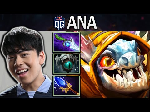 OG.ANA SMURF SLARK WITH AGHANIMS SCEPTER & SHARD - DOTA 2 GAMEPLAY