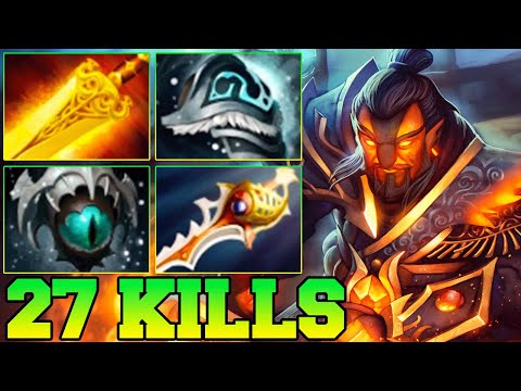 Ultra Kills + 27 Kills Ember Spirit !! Ember Spirit Dota 2 Carry Mid Pro Gameplay Guide Build 7.39