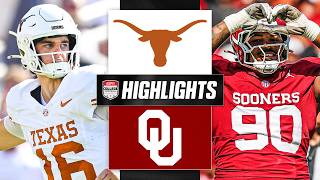 WHAT A GAME 🤯 Texas Longhorns vs. Oklahoma Sooners | Full Game Highlights | ESPN College Football