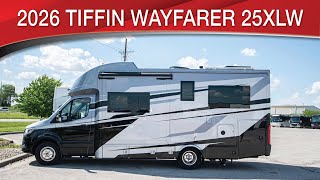 A preview image of the linked video showcasing 2026 Tiffin Wayfarer 25XLW