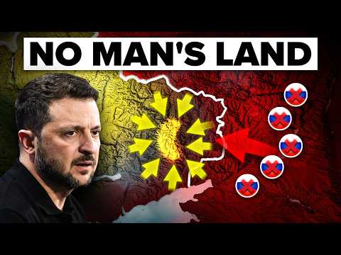 30-Mile WALL In DONETSK Where Russia Pays for Every Inch With BLOOD