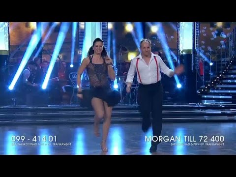 Morgan Alling och Helena Fransson - jive - Let’s Dance (TV4)