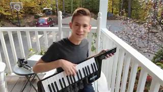 Video thumbnail for ALESIS VORTEX WIRELESS 2 KEYTAR!! by Elijah Blue