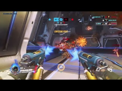 Overwatch Tracer Gameplay 41/10 Quick Play