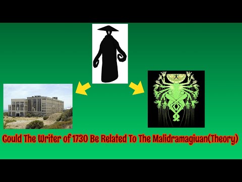 Could The Writer of 1730 Be Related To The Malidramagiuan(Theory)