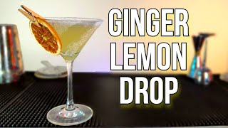 Ginger Lemon Drop Cocktail!