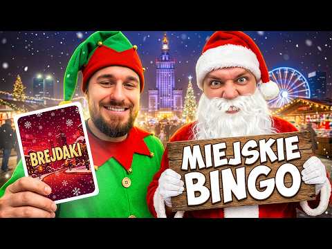 MIEJSKIE BINGO W WARSZAWIE *EDYCJA ŚWIĄTECZNA* (1/2)