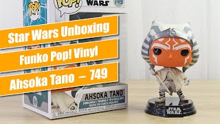 Funko Pop! Vinyl Ashoka Tano, Peridea (749) - Star Wars Unboxing
