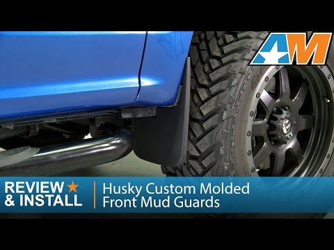 2015-2016 F-150 Husky Custom Molded Front Mud Guards Review & Install
