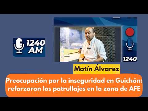 Preocupación por la inseguridad en Guichón: reforzaron los patrullajes en la zona de AFE