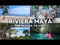 RIVIERA MAYA MEXICO The Top Places To Visit Cenotes Beaches Islands Ruins Eco Parks