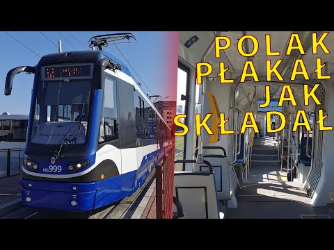 Jedyny taki tramwaj w Polsce - Konstal / Protram 405N-Kr