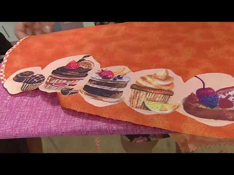 Aprenda a fazer um barrado lindo num avental! 22/09/2017