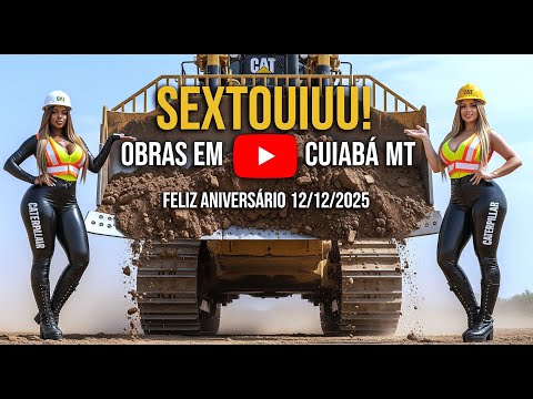 OBRAS TRINCHEIRA MT-400 NO CONTORNO NORTE AO VIVO CUIABÁ  MATO GROSSO, ESTADO DO AGRO.