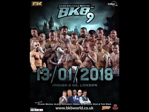 JAMES LILLY VS MARCUS STEPHENSON BKB9 BARE KNUCKLE BOXING  O2 INDIGO ARENA