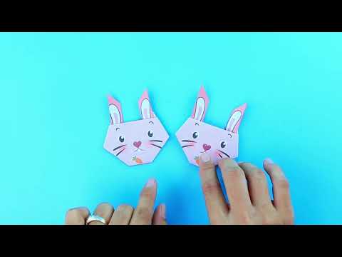 Easy Origami Rabbit - How to Make Rabbit Step by Step