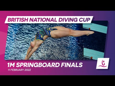 British National Diving Cup 2022: 1m Springboard Finals