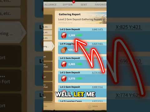 Gather Gems like a Pro in Rise of Kingdoms - #roktips  #riseofkingdoms