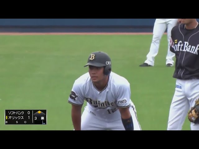 【ファーム】バファローズ・比屋根のタイムリー2ベースヒットで先制点を奪う‼ 2019/7/8 B-H(ファーム)