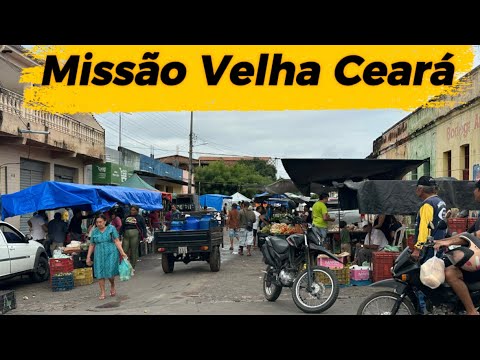 Dia de feira livre em Missão Velha Ceará , 26 de janeiro de 2026