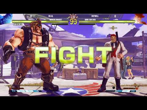 Shine Con 2018 - DG AL (Abigail) Vs. Outwill (G) Winners - Street Fighter V