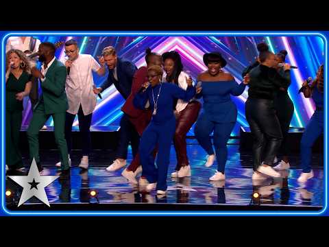 London Community Gospel Choir start a 'Love Train'! | Unforgettable Audition | Britain's Got Talent